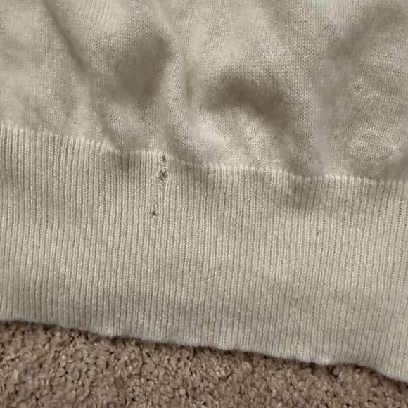 Lilysilk Cream 100% Cashmere Sweater - Picture 6 of 8